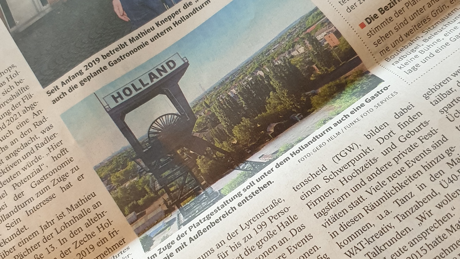 Knepper Management - Presse - WAZ - Hollandturm Gastronomie geplant