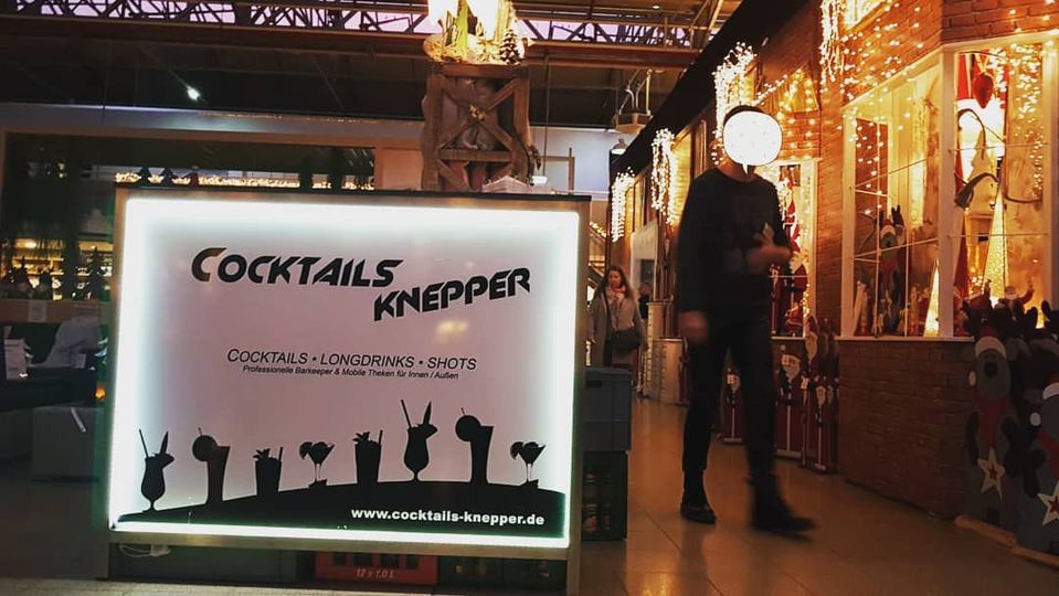 Cocktails Knepper - mobile Cocktailbar - Lichterfest bei Schley