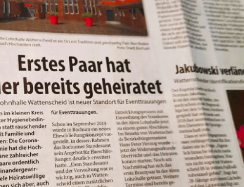 Stadtspiegel – Alte Lohnhalle Wattenscheid ist neuer Standort für Eventtrauungen