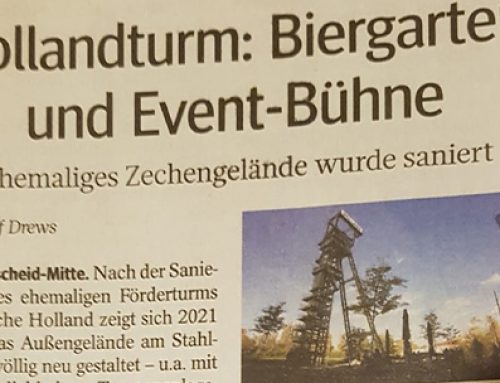 WAZ – Hollandturm: Biergarten und Event Bühne