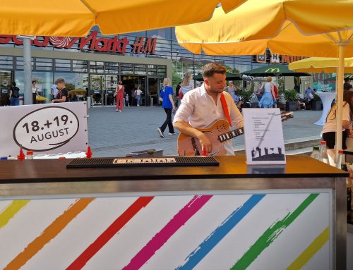 Cocktailbar vor den Düsseldorfer Arcaden
