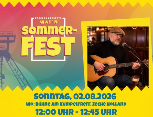 Den musikalischen Auftakt am Sonntag macht Dean Newman.
