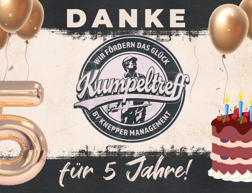 Von Herzen: Danke für 5 Jahre Kumpeltreff!